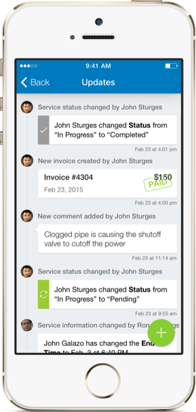 HVAC business job management software